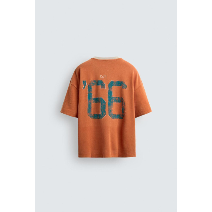 Футболка с текстурой nfl miami dolphins от zara