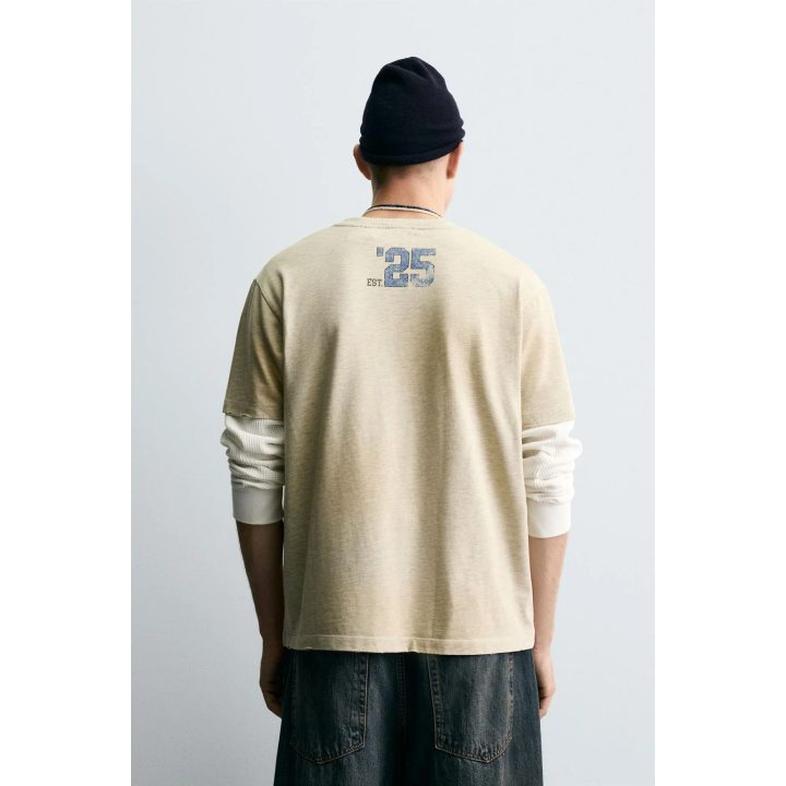 ФУТБОЛКА С ЭФФЕКТОМ ПОТЕРТОСТИ NFL NEW YORK GIANTS