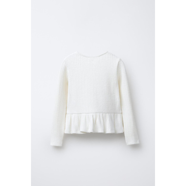 ФУТБОЛКА В РУБЧИК SOFT TOUCH С БАНТАМИ