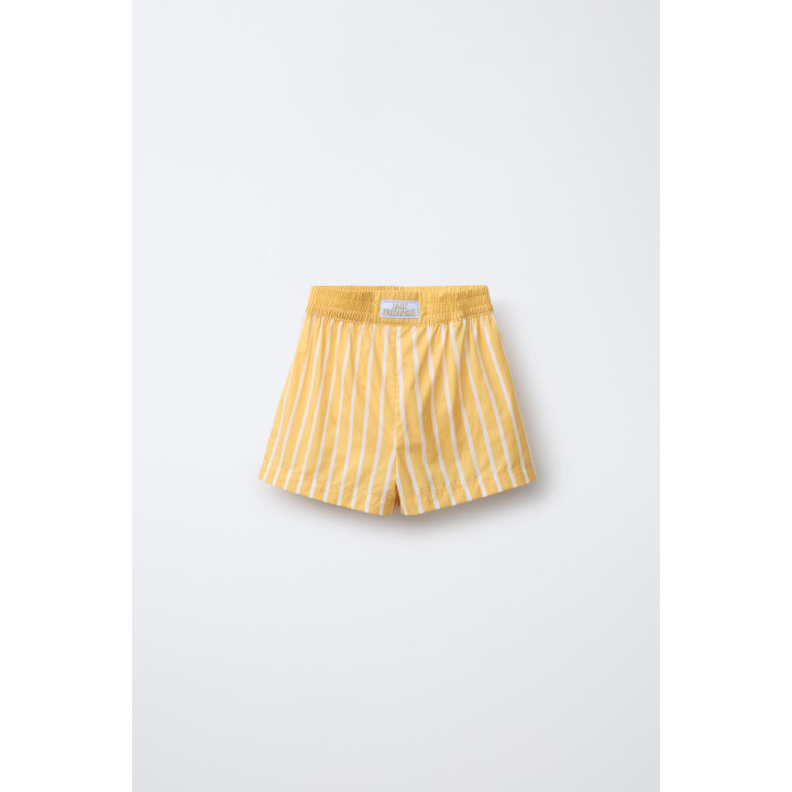 Пижама с полосками лимона для детей от 6 до 14 лет