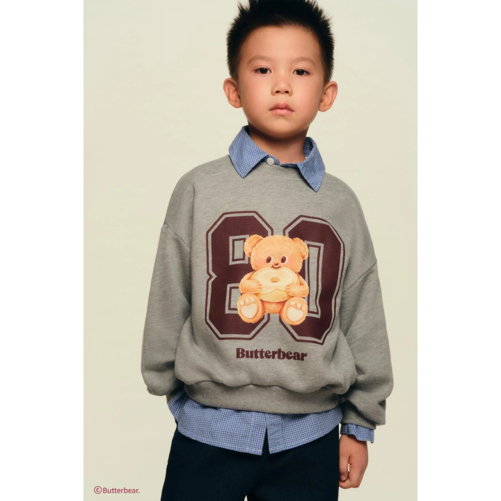 Свитшот с принтом butterbear ©