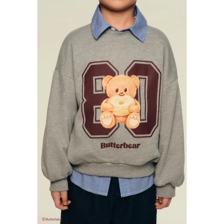 Свитшот с принтом butterbear ©