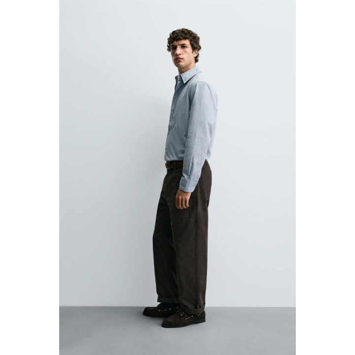 РУБАШКА REGULAR FIT В КЛЕТКУ