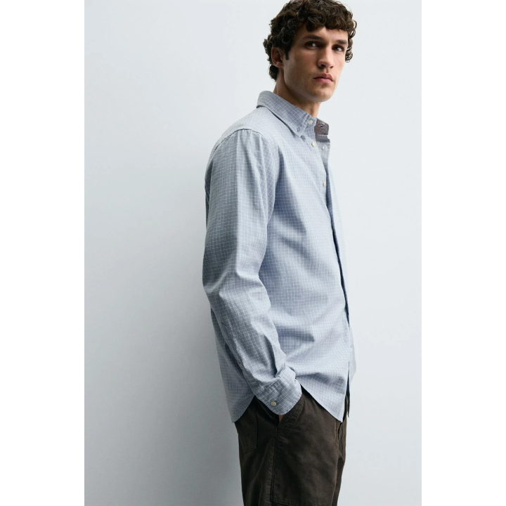 РУБАШКА REGULAR FIT В КЛЕТКУ