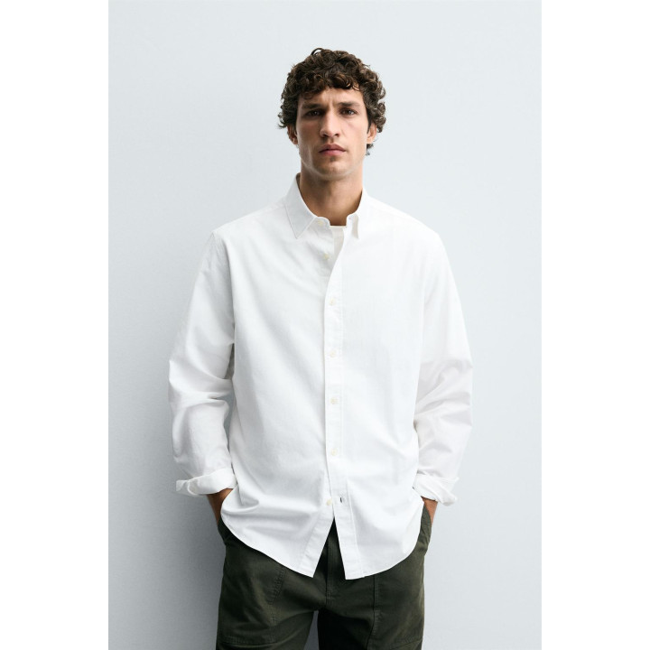 РУБАШКА ИЗ РЕЛЬЕФНОГО ХЛОПКА