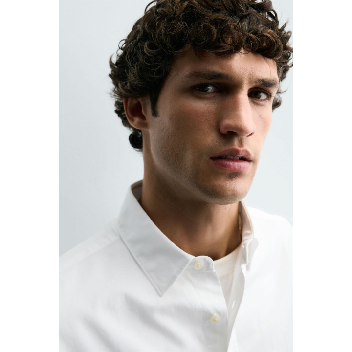 РУБАШКА ИЗ РЕЛЬЕФНОГО ХЛОПКА