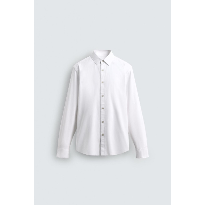 РУБАШКА ИЗ РЕЛЬЕФНОГО ХЛОПКА