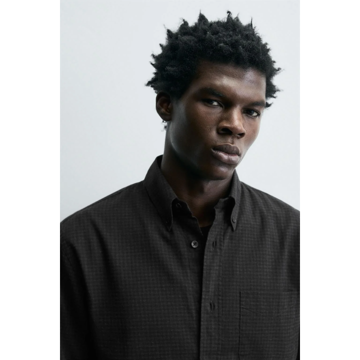 Рубашка в клетку свободного кроя limited edition