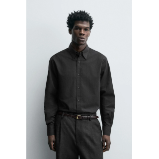 Рубашка из хлопка свободного кроя limited edition