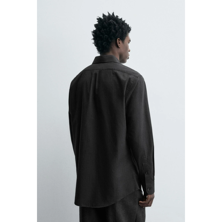 Рубашка из хлопка свободного кроя limited edition