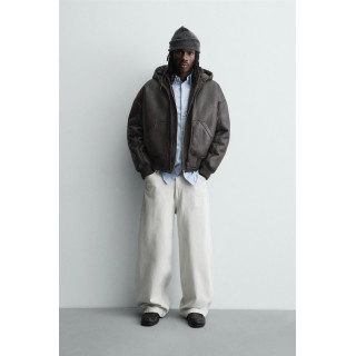 ДУБЛЕНКА ИЗ ИСКУССТВЕННОЙ КОЖИ