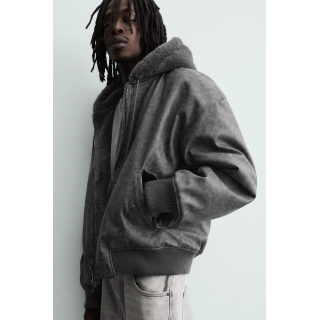 БОМБЕР REVERSIBLE ИСКУССТВЕННАЯ КОЖА