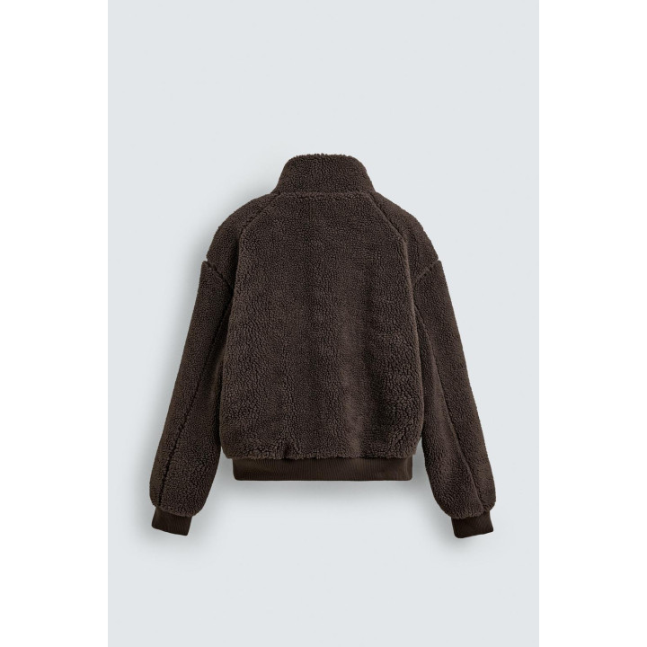 КУРТКА ИЗ ИСКУССТВЕННОЙ ОВЧИНЫ