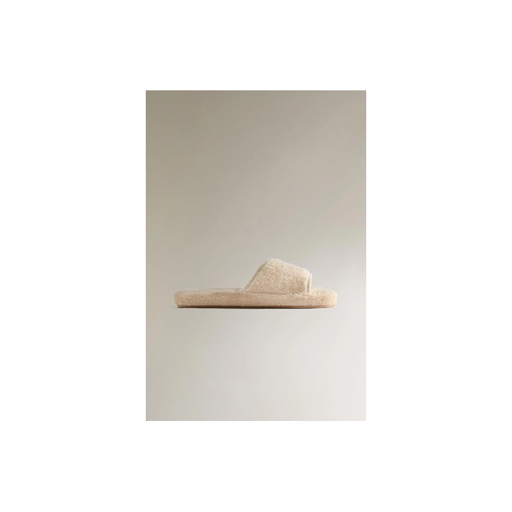 FLATFORM TERRY SLIPPERS