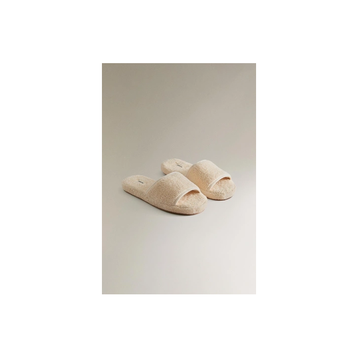 FLATFORM TERRY SLIPPERS