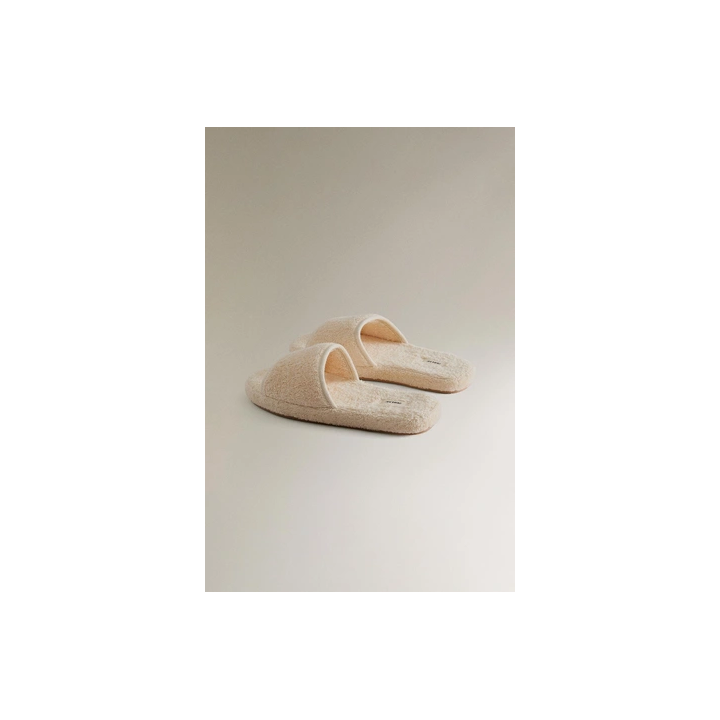 FLATFORM TERRY SLIPPERS