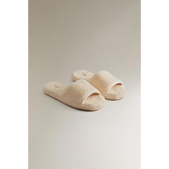FLATFORM TERRY SLIPPERS