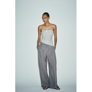 ТОП БЕЗ БРЕТЕЛЕЙ С ПАЙЕТКАМИ