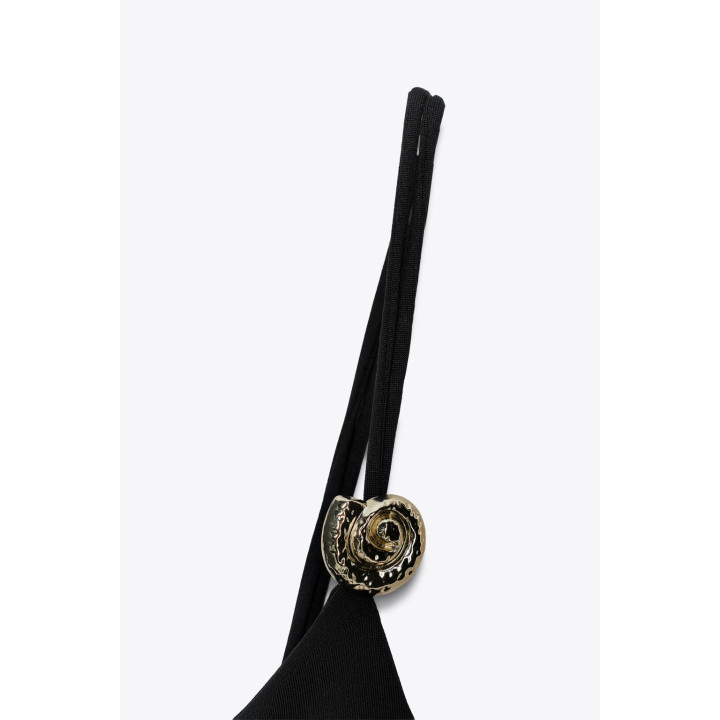 БОДИ ИЗ ПОЛИАМИДА С РАКУШКАМИ