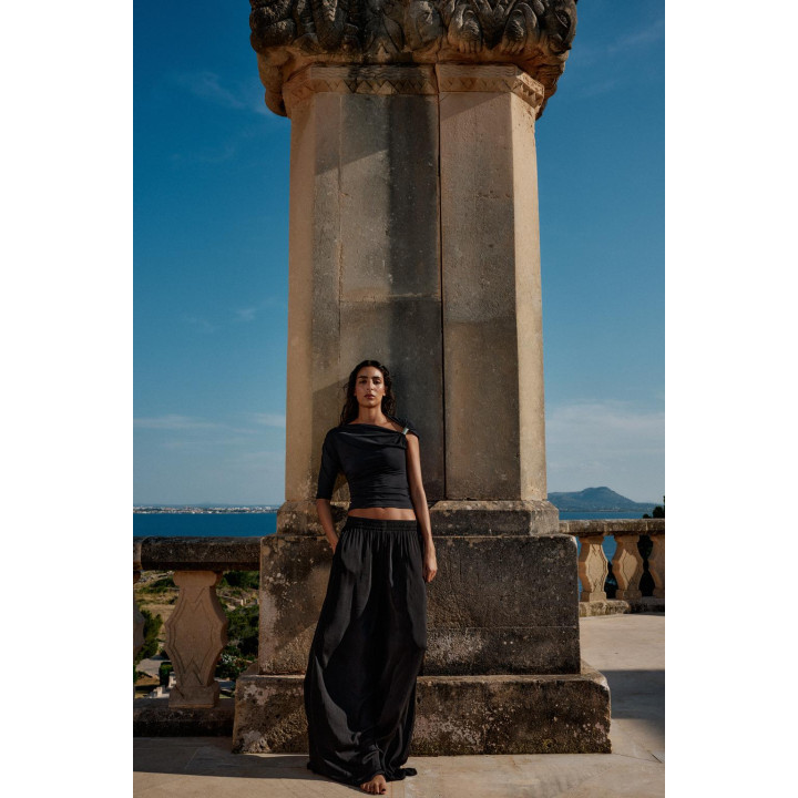 ТОП АСИММЕТРИЧНОГО КРОЯ ИЗ ПОЛИАМИДА