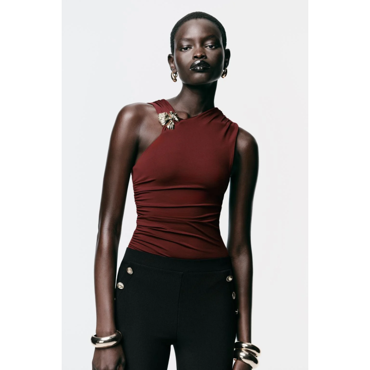 БОДИ ИЗ ПОЛИАМИДА С ФУРНИТУРОЙ