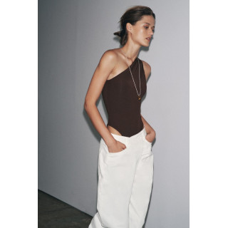 БОДИ АСИММЕТРИЧНОГО КРОЯ ИЗ ПОЛИАМИДА