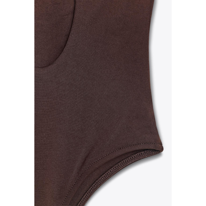 БОДИ АСИММЕТРИЧНОГО КРОЯ ИЗ ПОЛИАМИДА