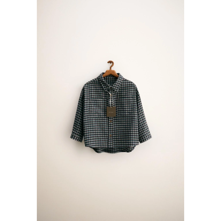 ZARA TIMELESS - МЯГКАЯ РУБАШКА В КЛЕТКУ ВИШИ