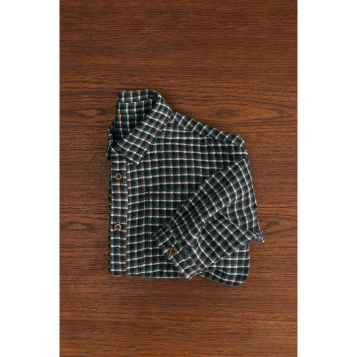 ZARA TIMELESS - МЯГКАЯ РУБАШКА В КЛЕТКУ ВИШИ