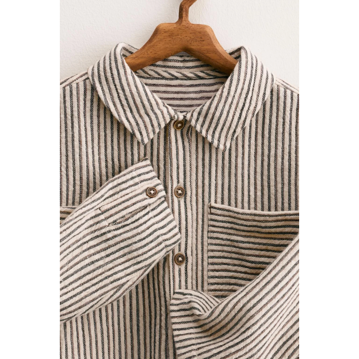 ZARA TIMELESS - РУБАШКА В ПОЛОСКУ