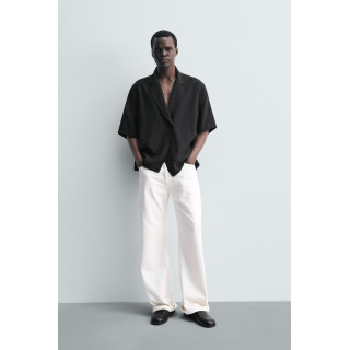 РУБАШКА-КИМОНО СТРУЯЩЕГОСЯ ПОКРОЯ