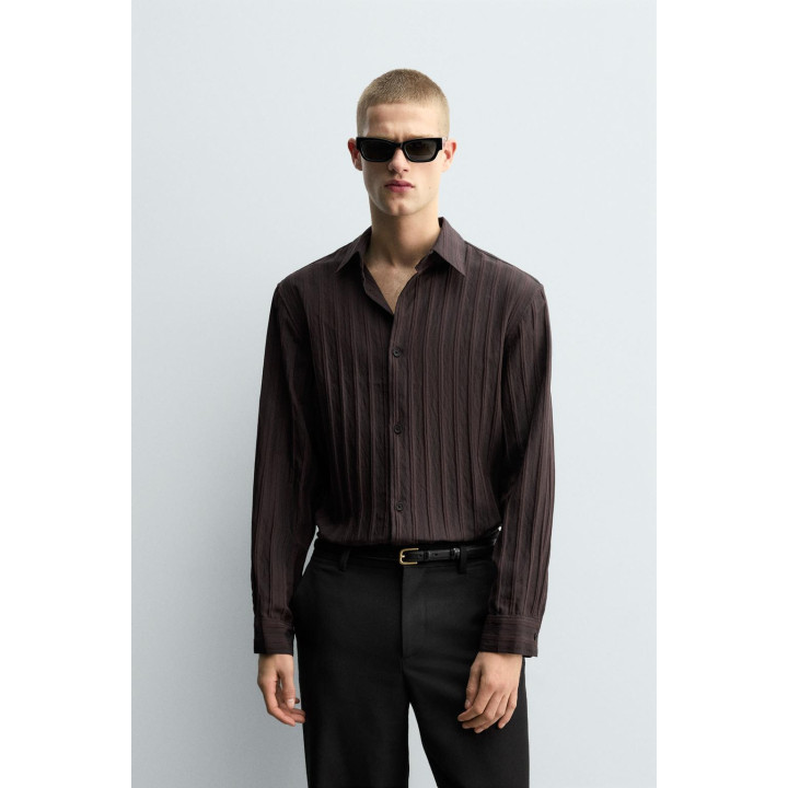 ЖАККАРДОВАЯ РУБАШКА В ПОЛОСКУ