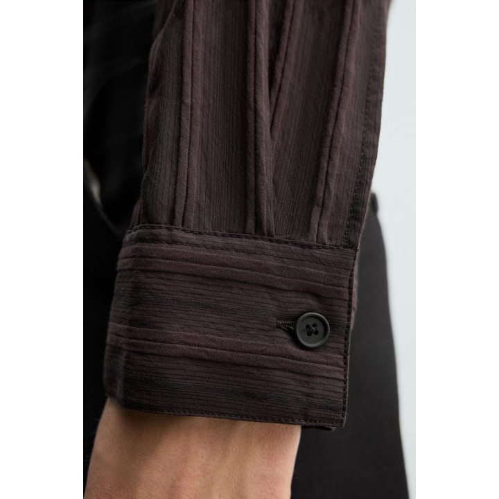 ЖАККАРДОВАЯ РУБАШКА В ПОЛОСКУ