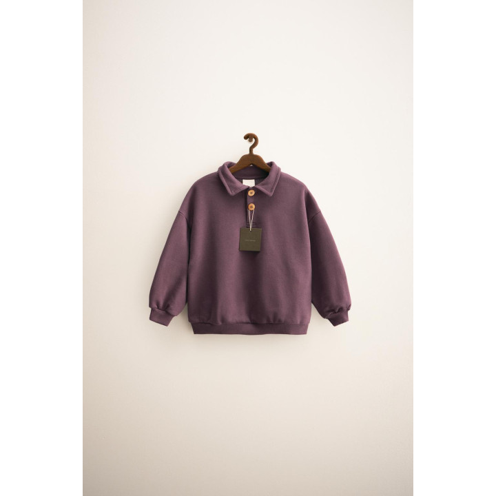 ZARA TIMELESS - ТОЛСТОВКА С ВОРОТНИКОМ ПОЛО