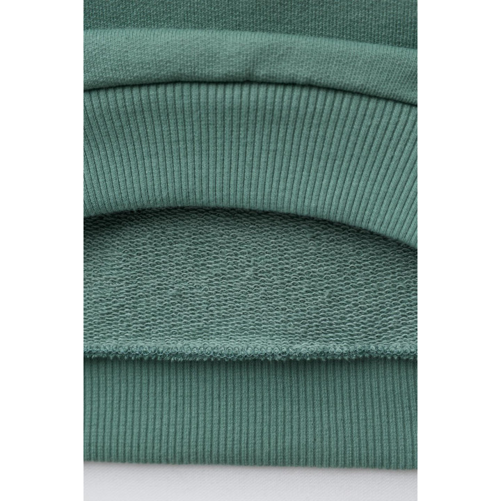 ТОЛСТОВКА С МАХРОВОЙ АППЛИКАЦИЕЙ