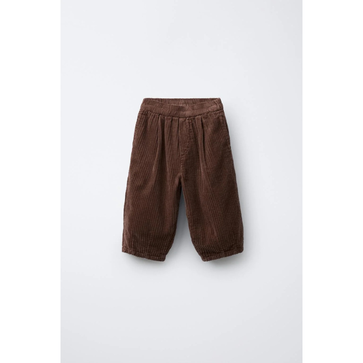 БРЮКИ BALLOON ИЗ ПЛОТНОГО ВЕЛЬВЕТА