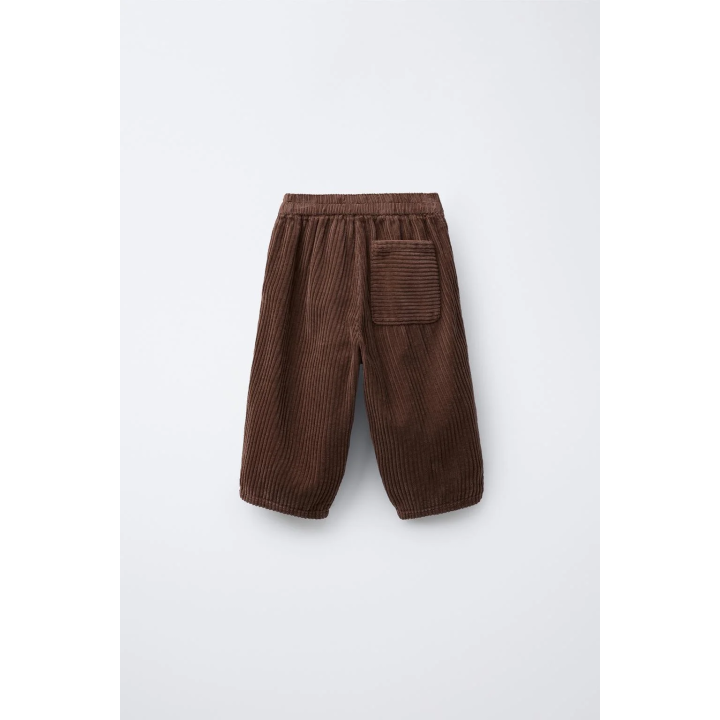 БРЮКИ BALLOON ИЗ ПЛОТНОГО ВЕЛЬВЕТА