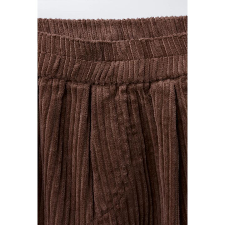 БРЮКИ BALLOON ИЗ ПЛОТНОГО ВЕЛЬВЕТА