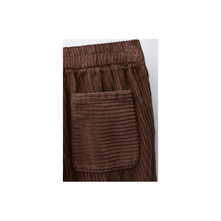 БРЮКИ BALLOON ИЗ ПЛОТНОГО ВЕЛЬВЕТА