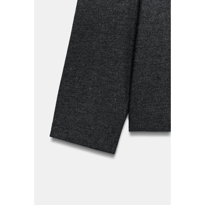 Мягкая топ с драпировкой на спине