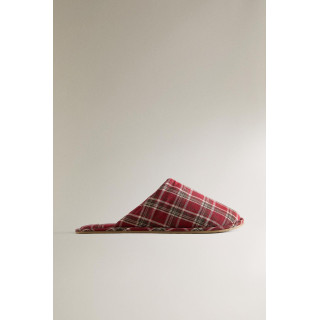 Тапочки-мюли из хлопка christmas