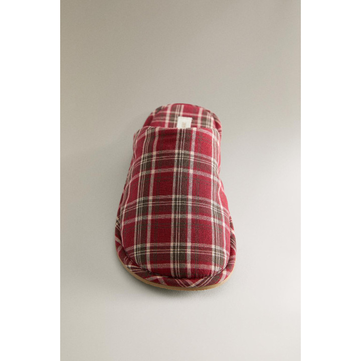 Тапочки-мюли из хлопка christmas