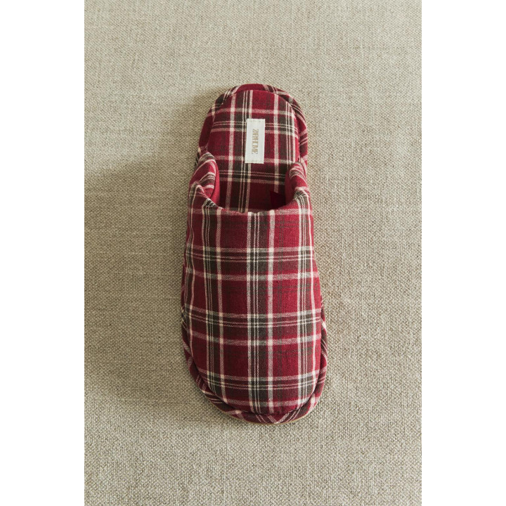 Тапочки-мюли из хлопка christmas