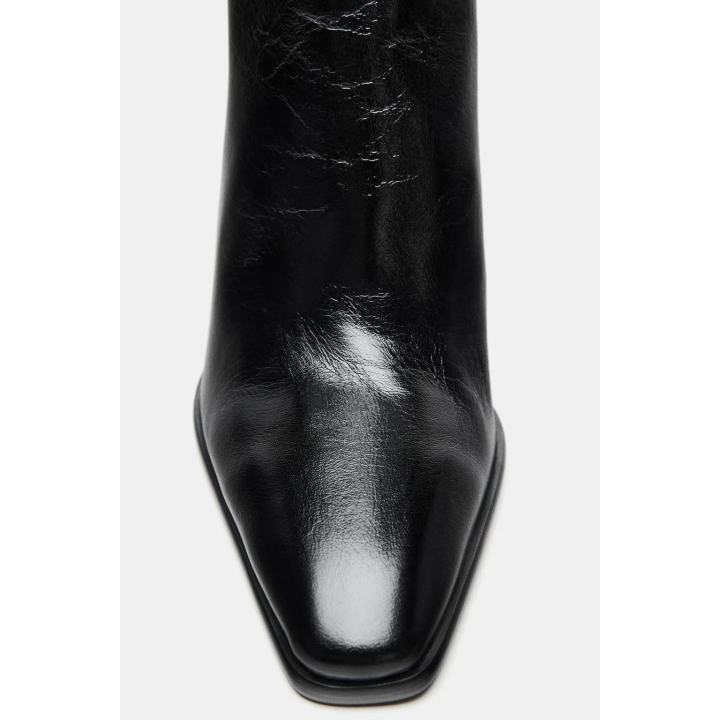 КОЖАНЫЕ САПОГИ НА ВЫСОКОМ КАБЛУКЕ — LIMITED EDITION