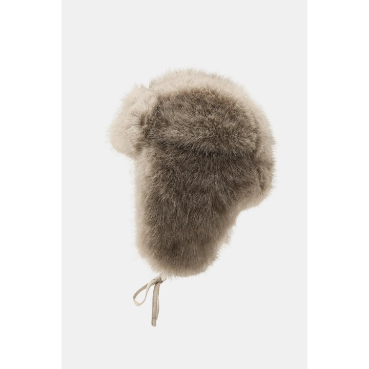 ШАПКА-УШАНКА ИЗ ИСКУССТВЕННОГО МЕХА