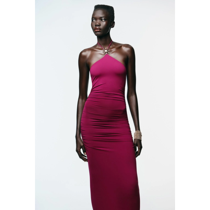 ПЛАТЬЕ ИЗ ПОЛИАМИДА ХАЛТЕР С СОЛНЦЕМ