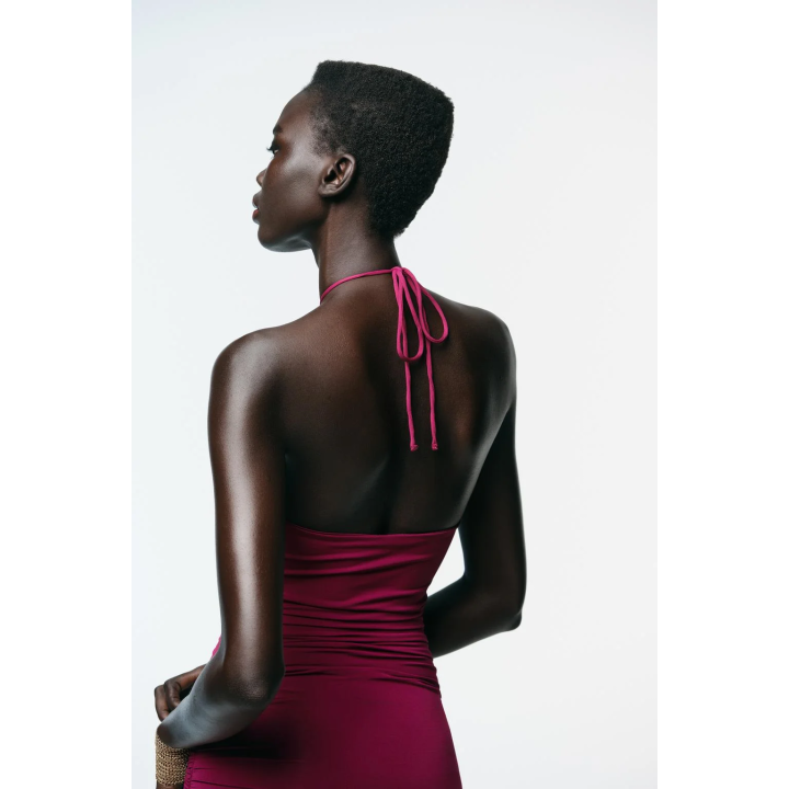 ПЛАТЬЕ ИЗ ПОЛИАМИДА ХАЛТЕР С СОЛНЦЕМ