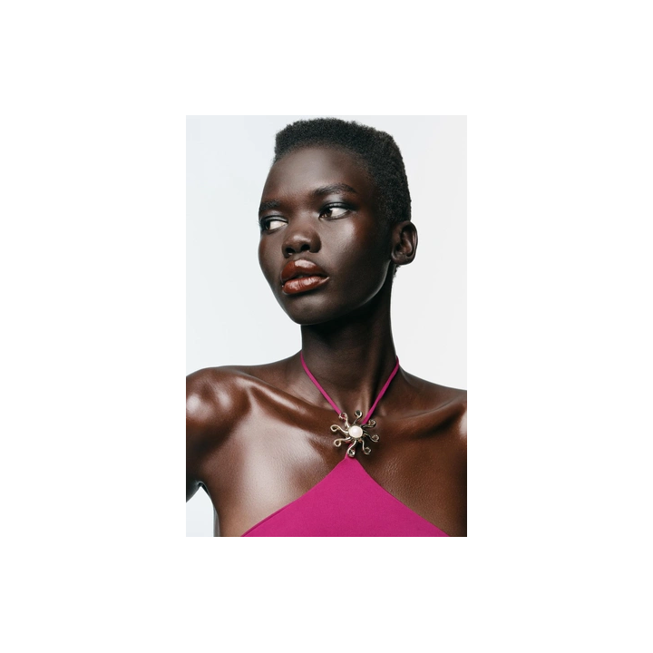 ПЛАТЬЕ ИЗ ПОЛИАМИДА ХАЛТЕР С СОЛНЦЕМ