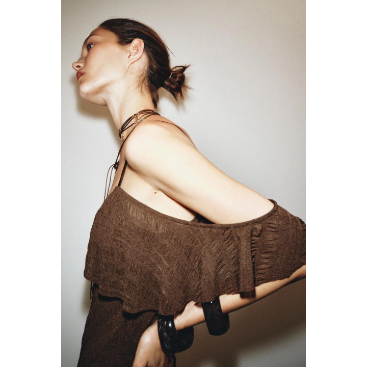 ПЛАТЬЕ МИДИ ФАКТУРНОЕ