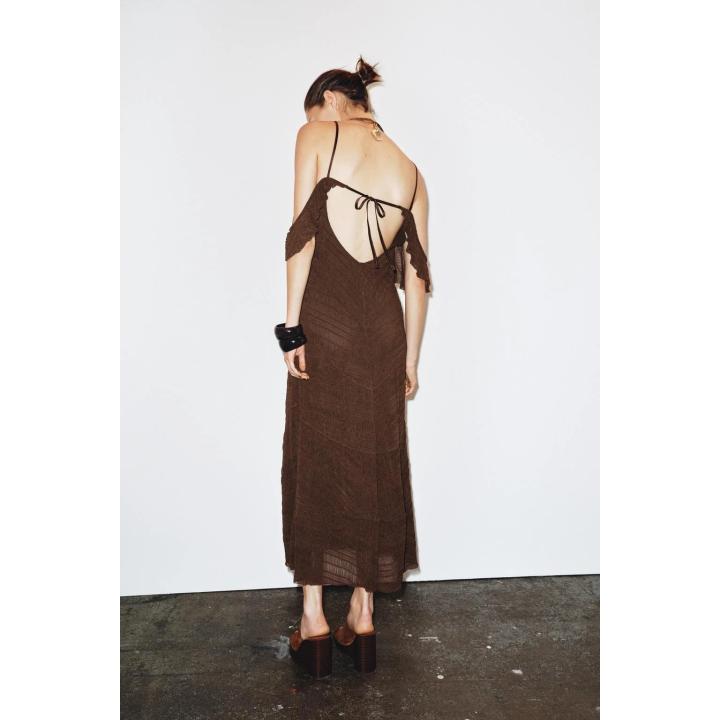 ПЛАТЬЕ МИДИ ФАКТУРНОЕ